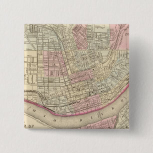 Cincinnati 2 inch square button