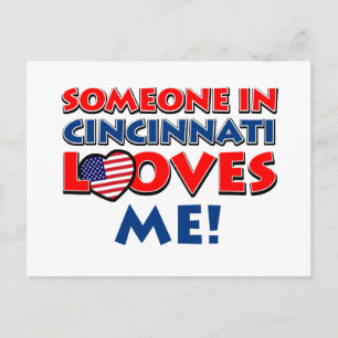 CINCINNATI City designs Postcard