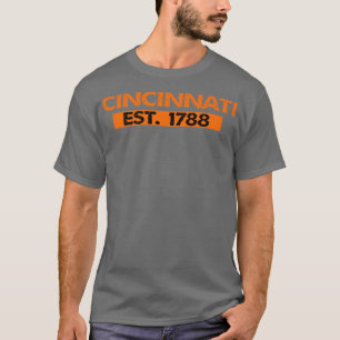 Cincinnati Established In 1788 T-Shirt