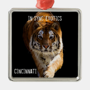 Cincinnati - metal ornament
