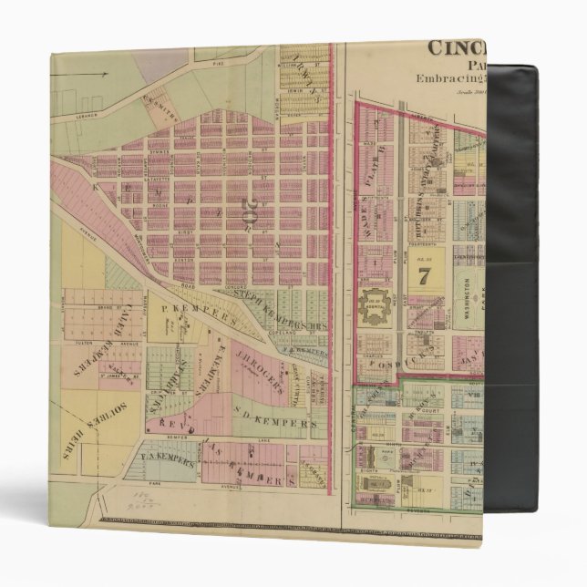 Cincinnati, Ohio 4 Binder (Front/Inside)