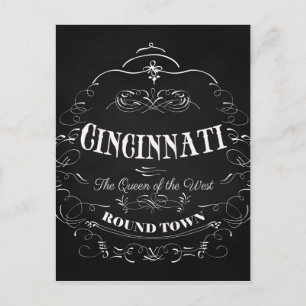 Cincinnati Ohio Art - The Queen of the West Postcard