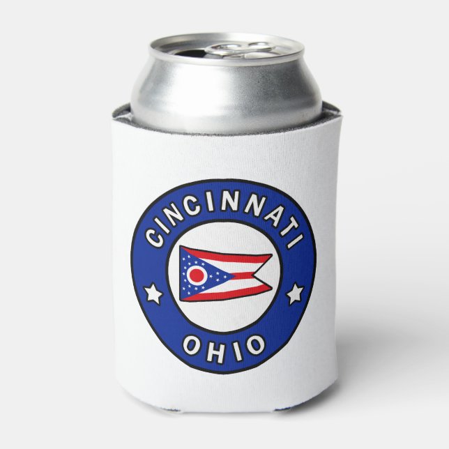 Cincinnati Ohio Can Cooler (Can Front)