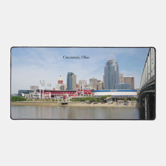 Cincinnati, Ohio Desk Mat (Front)