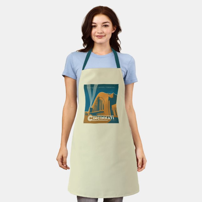 Cincinnati, Ohio | Historic Union Terminal Apron (Worn)