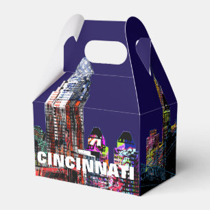 Cincinnati, Ohio in graffiti Favor Box