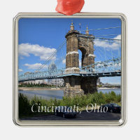 Cincinnati Ohio Keepsake Souvenir Christmas