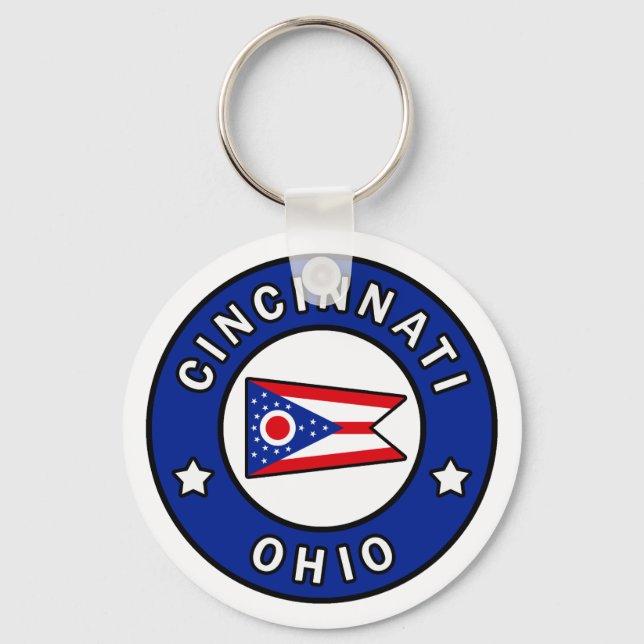 Cincinnati Ohio Keychain (Front)