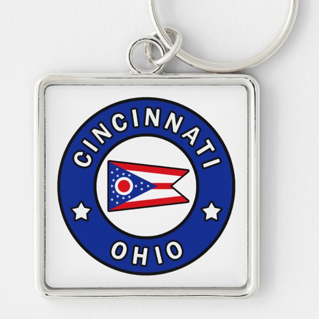 Cincinnati Ohio Keychain (Front)