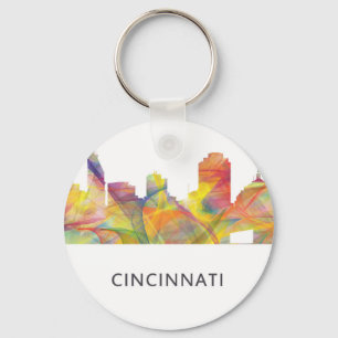 CINCINNATI OHIO SKYLINE WB1 - KEYCHAIN
