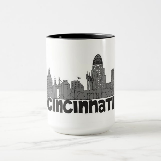Cincinnati, Ohio Souvenir Mug (Center)