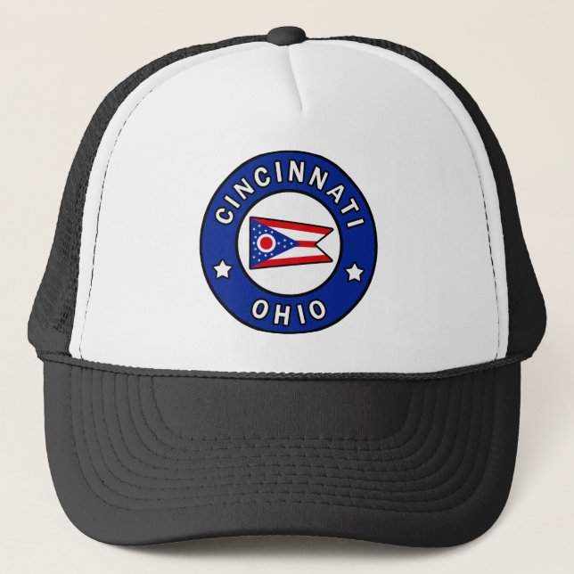 Cincinnati Ohio Trucker Hat (Front)