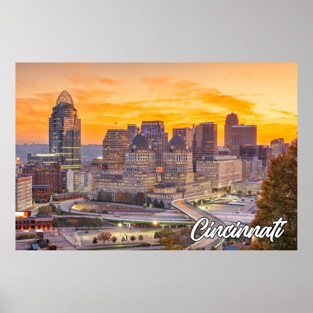 Cincinnati, Ohio, USA Poster (Front)