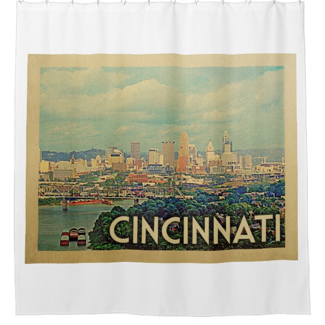 Cincinnati Ohio Vintage Travel (Front)
