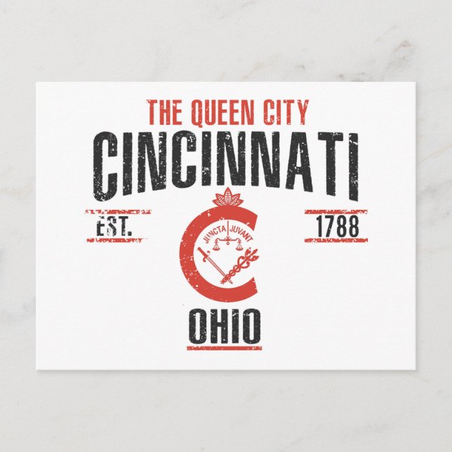Cincinnati Postcard (Front)