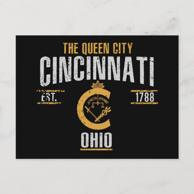 Cincinnati Postcard (Front)