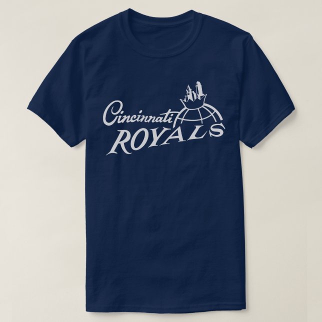 Cincinnati Royals Script T-Shirt (Design Front)