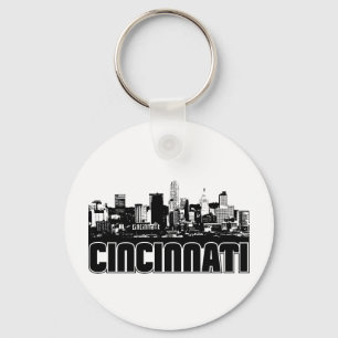 Cincinnati Skyline Keychain