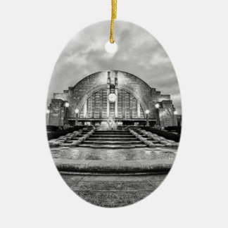 Cincinnati Union Terminal Ceramic Ornament