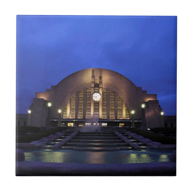 Cincinnati Union Terminal/Museum Centre Tile (Front)