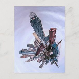 Cincinnati with a Spin! Postcard