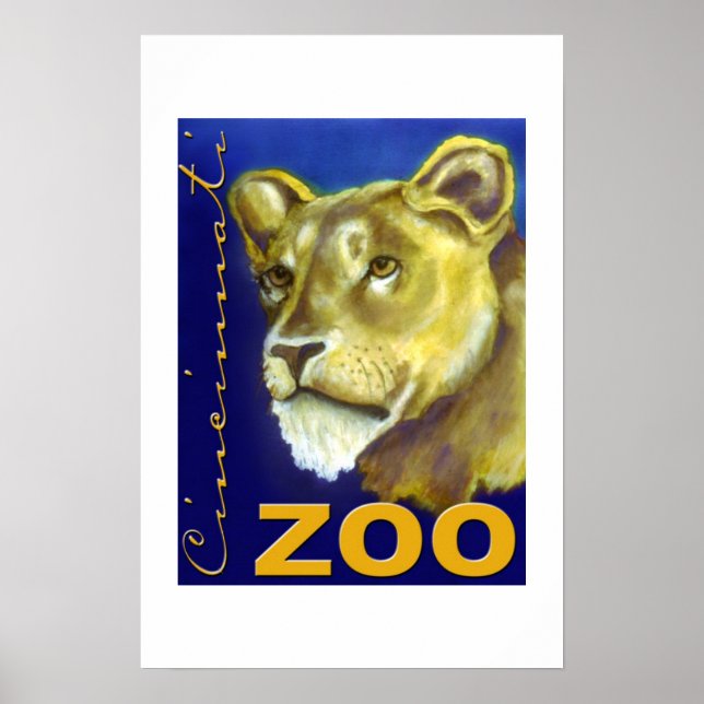 Cincinnati Zoo Poster (Front)