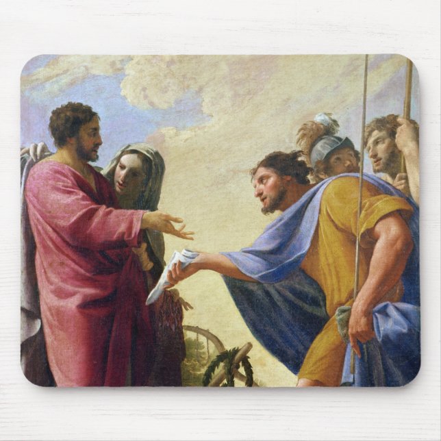 Cincinnatus Returning to his Plough Mouse Pad (Front)