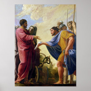 Cincinnatus Returning to his Plough Poster