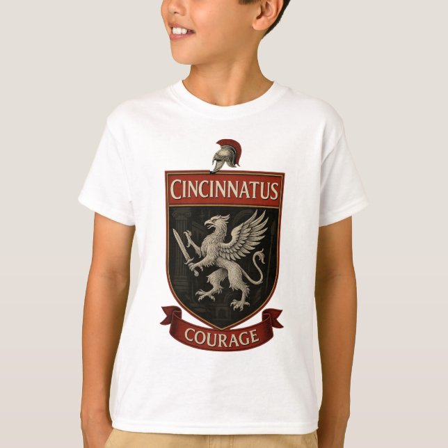 Cincinnatus Tee- Kids T-Shirt (Front)