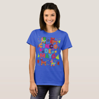 Cinco celebration canvas blue T-Shirt