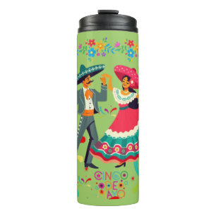 Cinco colorwave lime thermal tumbler