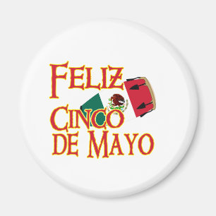 Cinco de Conga Magnet