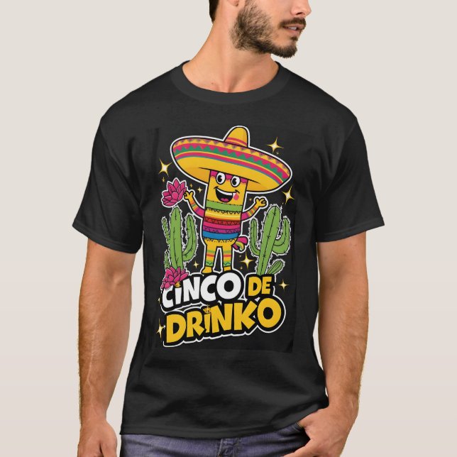 Cinco de Drinko Shirt (Front)