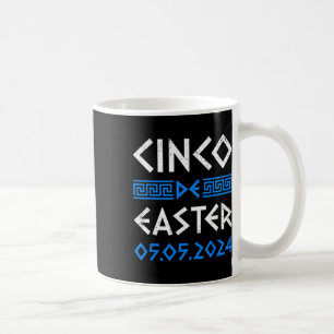 Cinco De Easter Funny Cinco De Mayo Orthodox Greek Coffee Mug