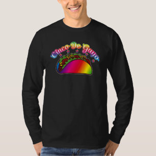 Cinco De Gayo Tacos Cinco De Mayo Fiesta Bachelore T-Shirt