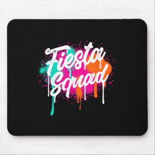 Cinco De Mayo 2025 Fiesta Squad Fiesta Mexican Col Mouse Pad