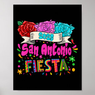 Cinco De Mayo 2025 Fiesta Squad Fiesta San Antonio Poster