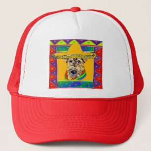 Cinco de Mayo Airedale Trucker Hat