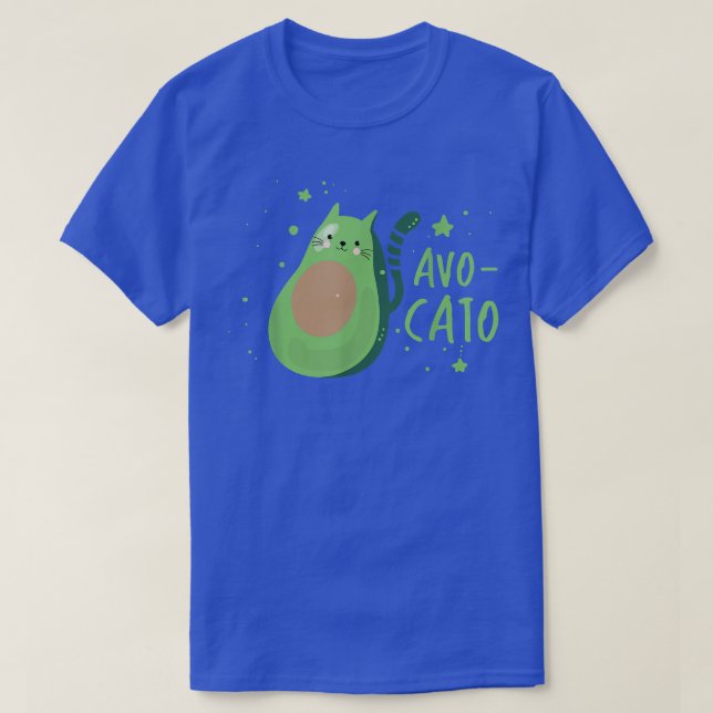 Cinco De Mayo Avocado Cat Cute Avocato Meow Gift  T-Shirt (Design Front)