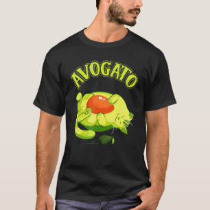 Cinco De Mayo Avocado Mexico Meow Avogato Cat T-Shirt