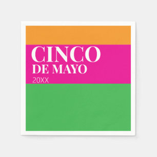 Cinco De Mayo BBQ Party  Napkin