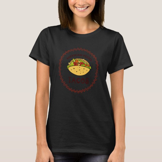 Cinco De Mayo Burritos Mexico Tacos and Avocado  1 T-Shirt (Front)