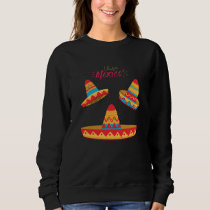 Cinco De Mayo Burritos Mexico Tacos and Avocado 2 Sweatshirt