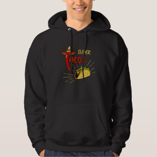 Cinco De Mayo Burritos  Mexico Tacos and Avocado   Hoodie