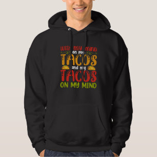 Cinco De Mayo Burritos Mexico Tacos and Avocado Hoodie