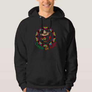 Cinco De Mayo Burritos  Mexico Tacos and Avocado   Hoodie