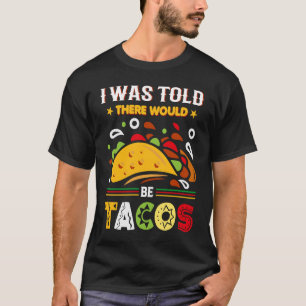 Cinco De Mayo Burritos Mexico Tacos and Avocado T-Shirt