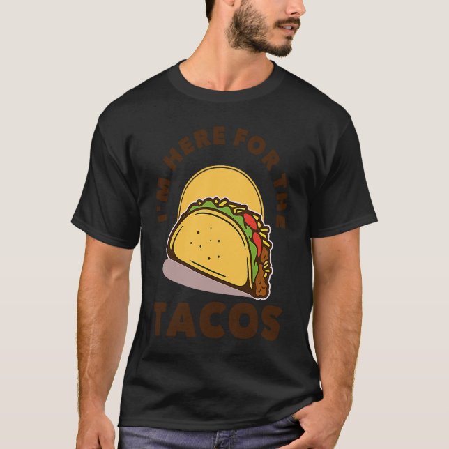 Cinco De Mayo Burritos  Mexico Tacos and Avocado   T-Shirt (Front)