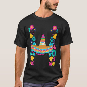 Cinco De Mayo Burritos Mexico Tacos and Avocado T-Shirt