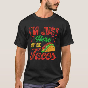 Cinco De Mayo Burritos  Mexico Tacos and Avocado   T-Shirt
